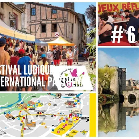 Jolie M'home, Le Puy Du Fou, 15 Pers, 7 Ch, 5 Sde, 5 Wc بيت للعطل
